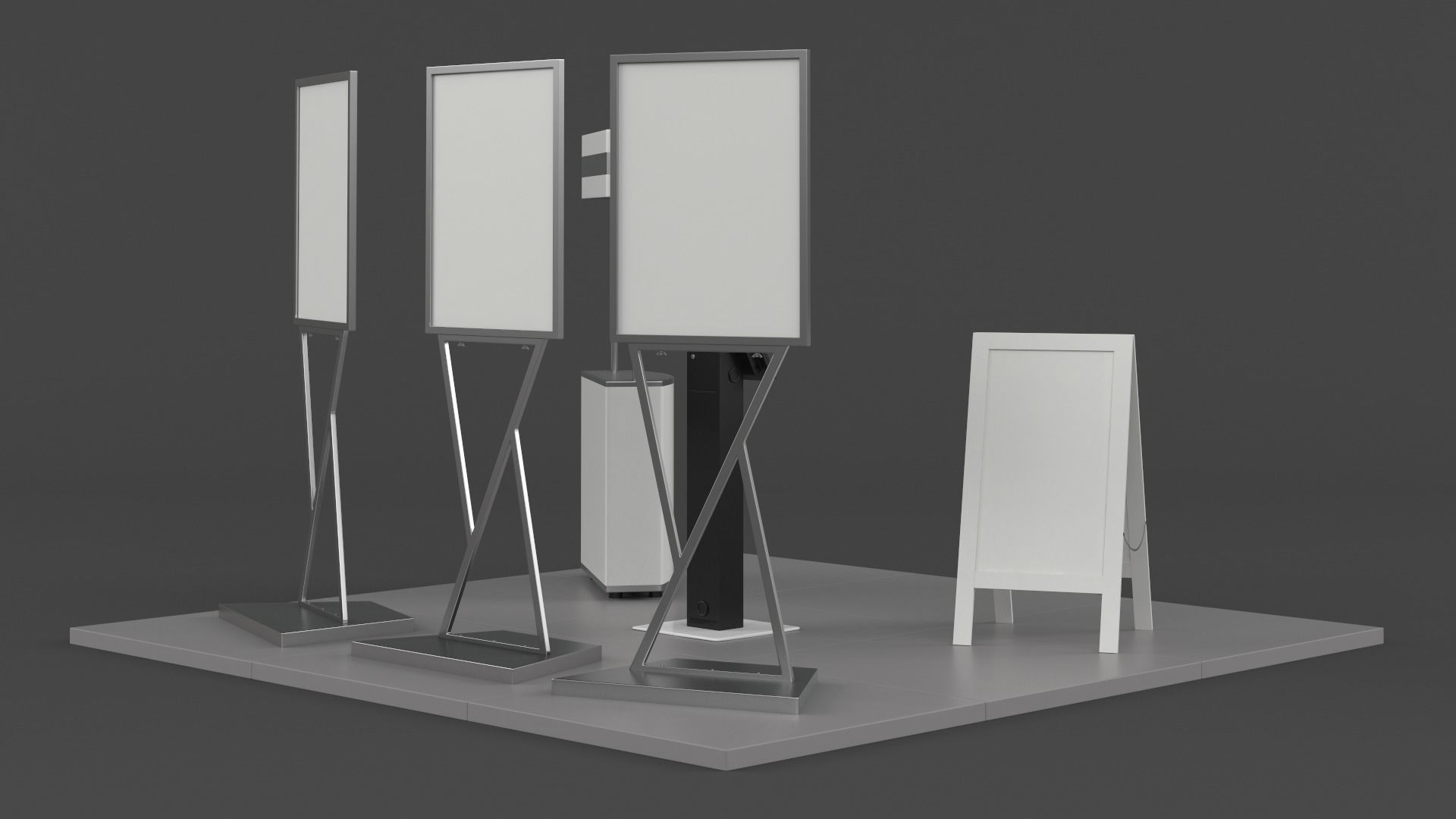 Exhibition Show Boots 3D model_3