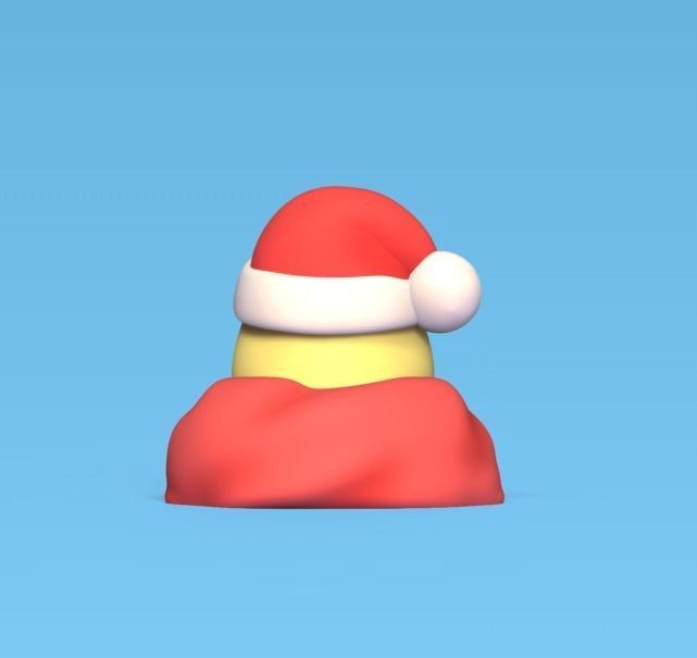 Xmas Bird 3D print model_2