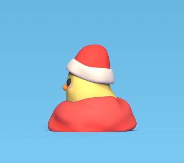 Xmas Bird 3D print model_1