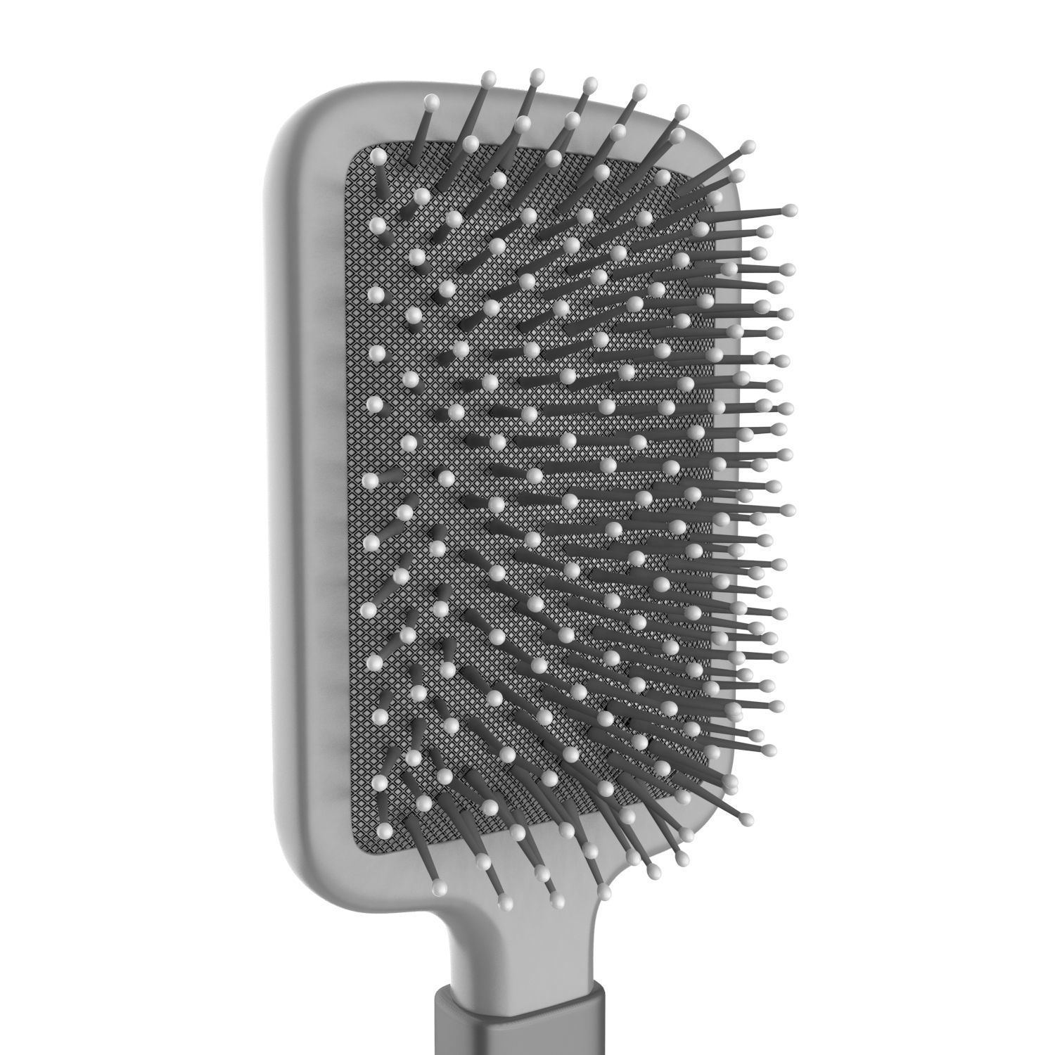 Hair Brush 3D model_2