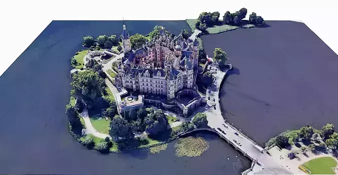 Schwering Castle - Palace - close up
