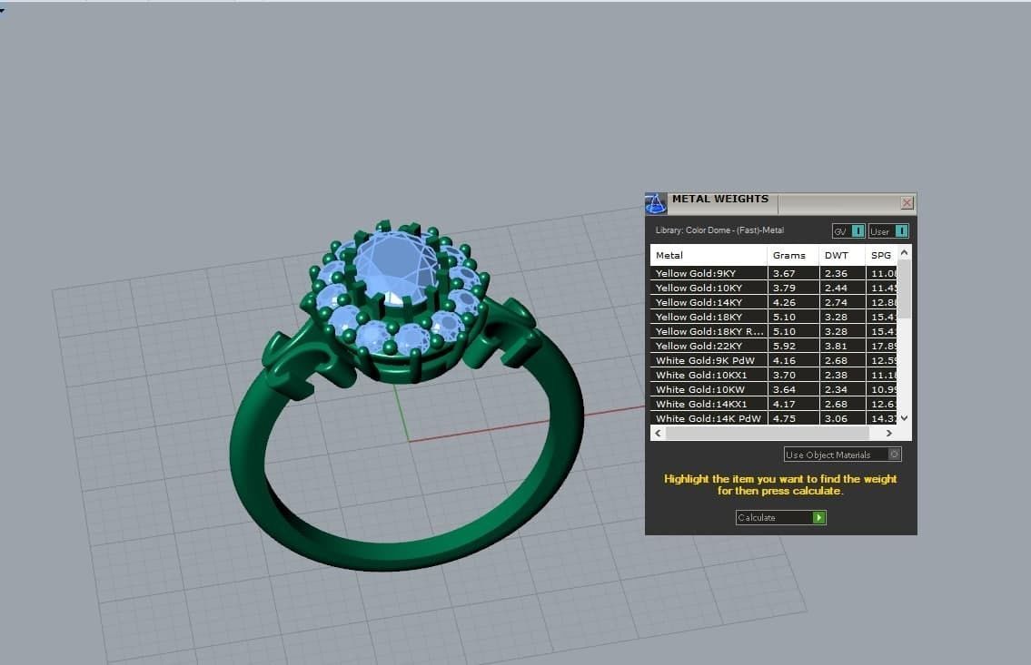 ring jewelry  3D print model_9