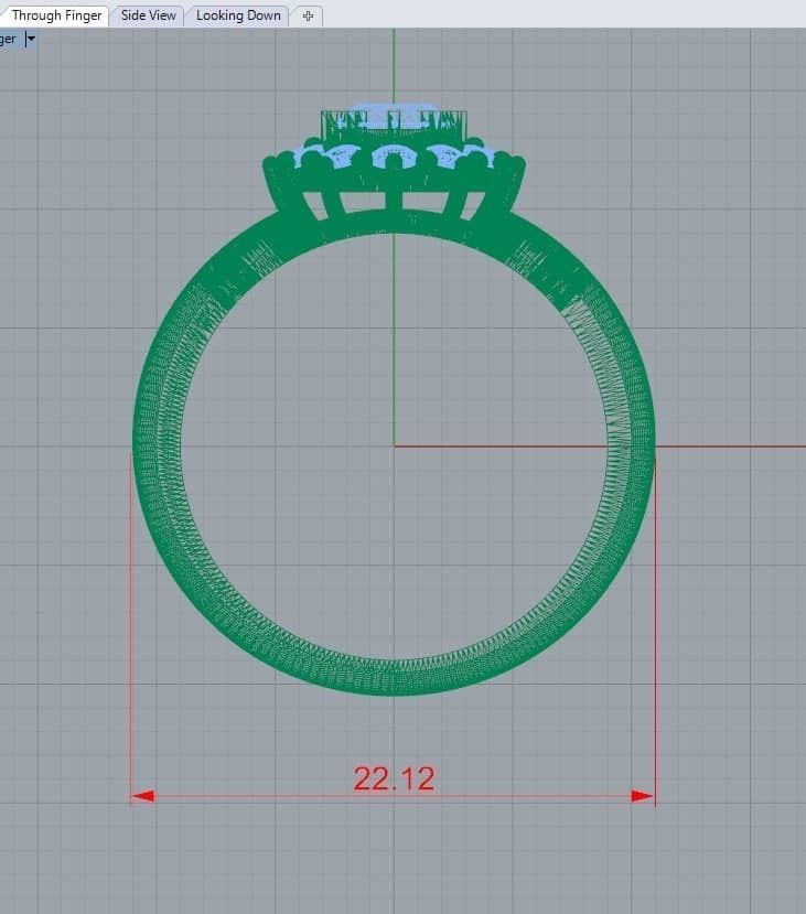 ring jewelry  3D print model_8