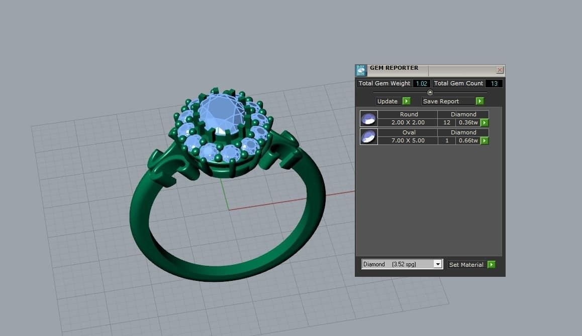 ring jewelry  3D print model_10