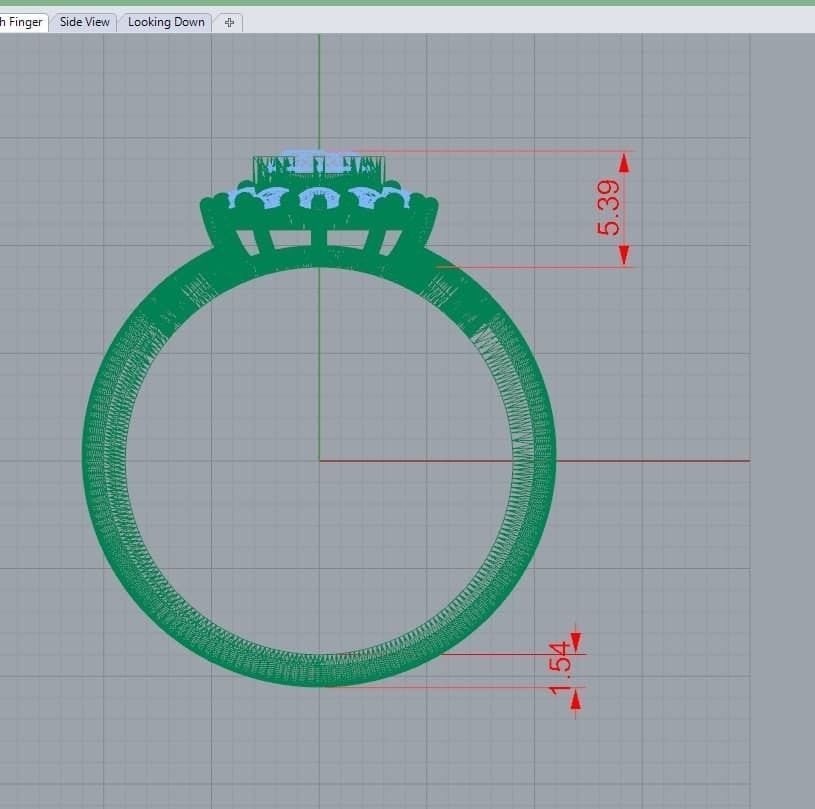 ring jewelry  3D print model_6