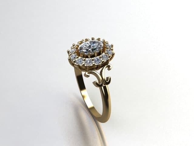 ring jewelry  3D print model_2