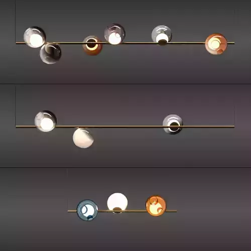 Bocci 28 Stem Suspension Light Collection