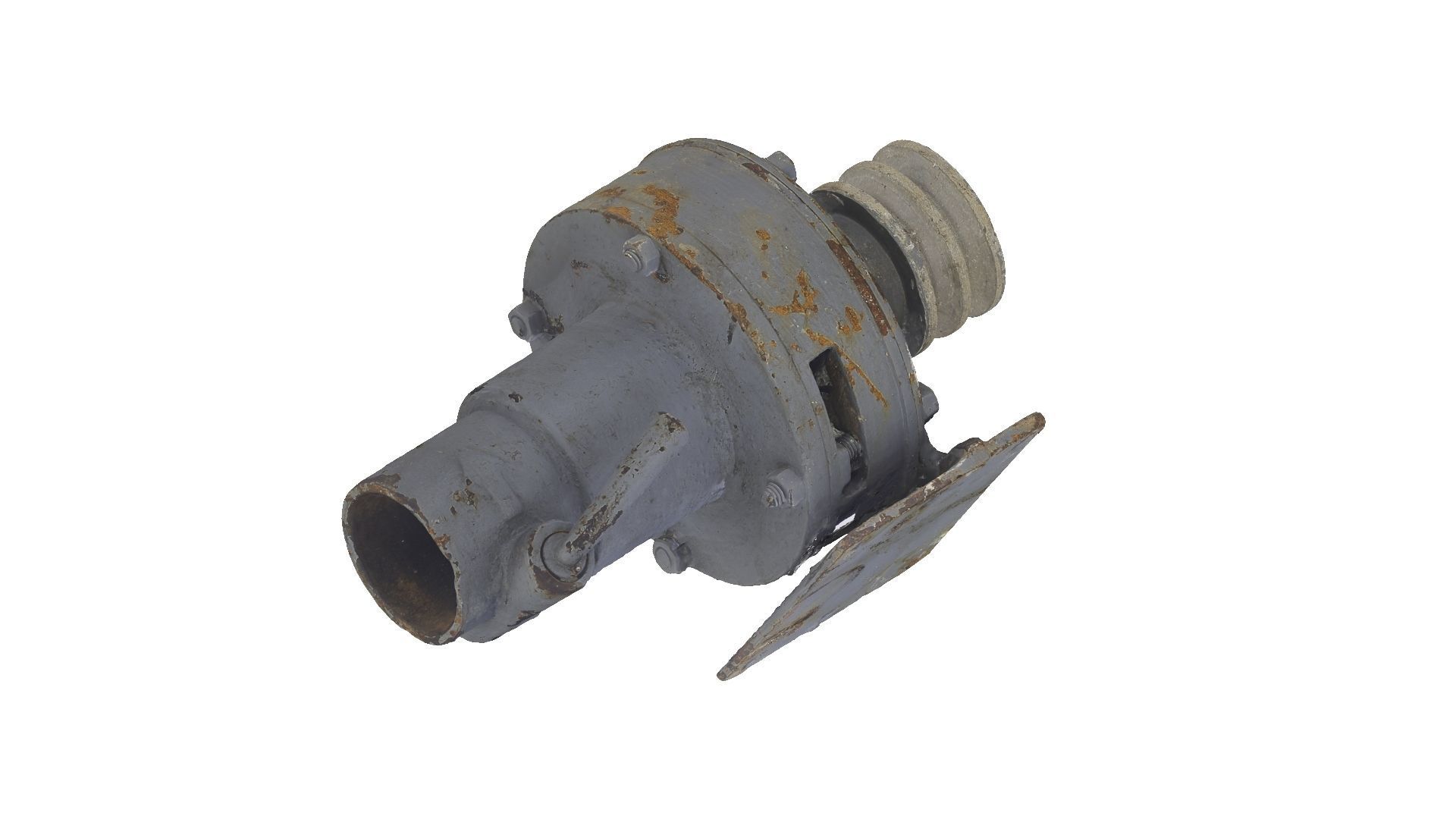 Water Pump Raw Scanned 3D model_5