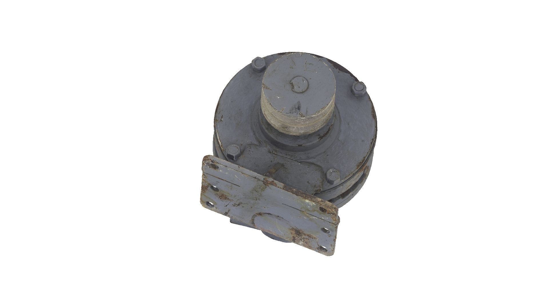 Water Pump Raw Scanned 3D model_3