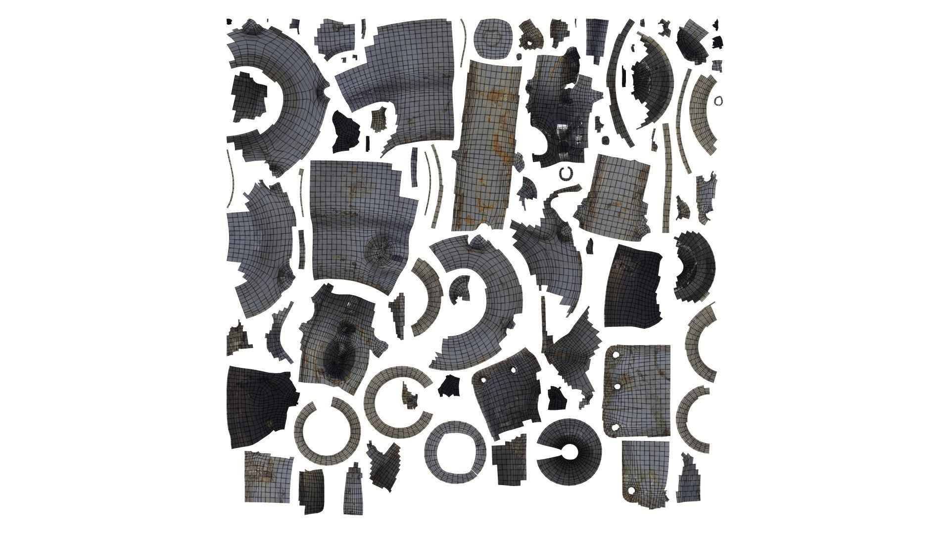 Water Pump Raw Scanned 3D model_14