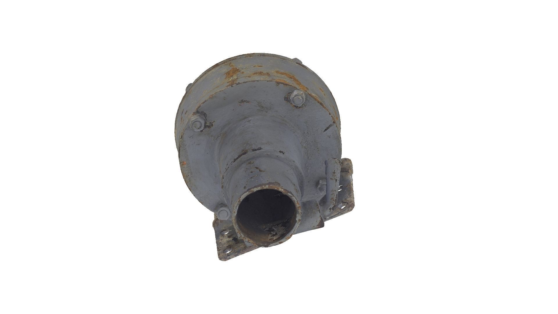 Water Pump Raw Scanned 3D model_6