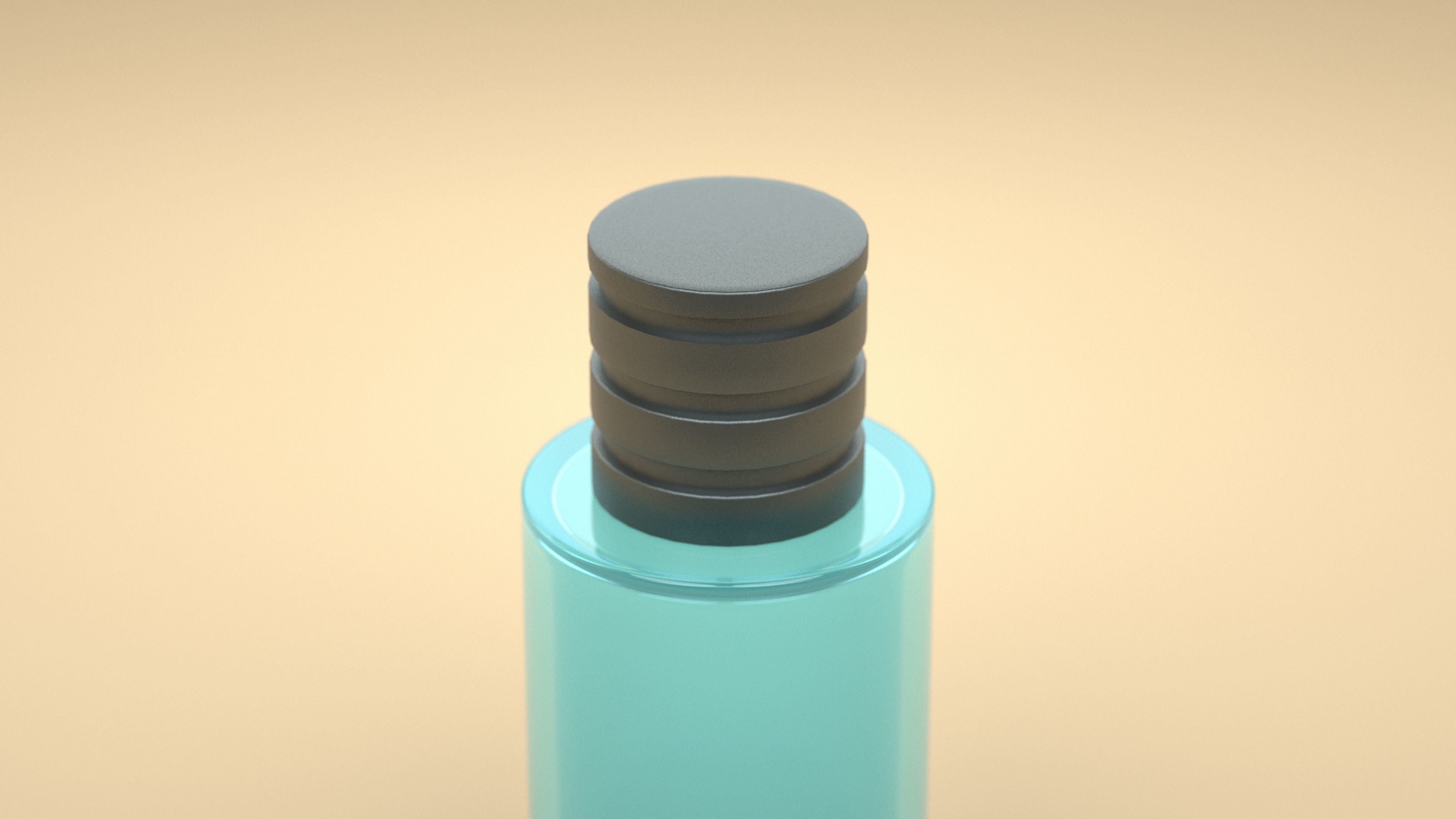 Parfume Bottle Free 3D model_3