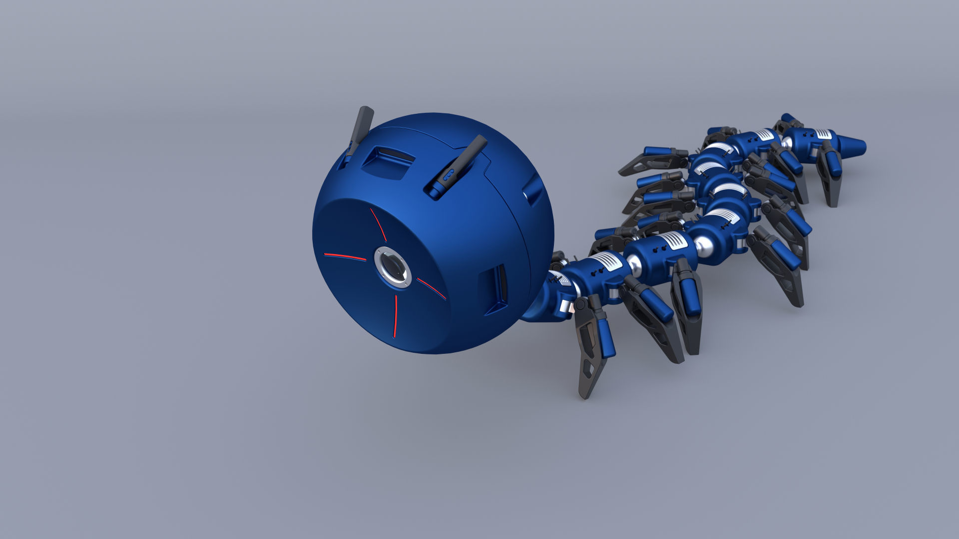 Shaderbot 3 robot 3D model_15