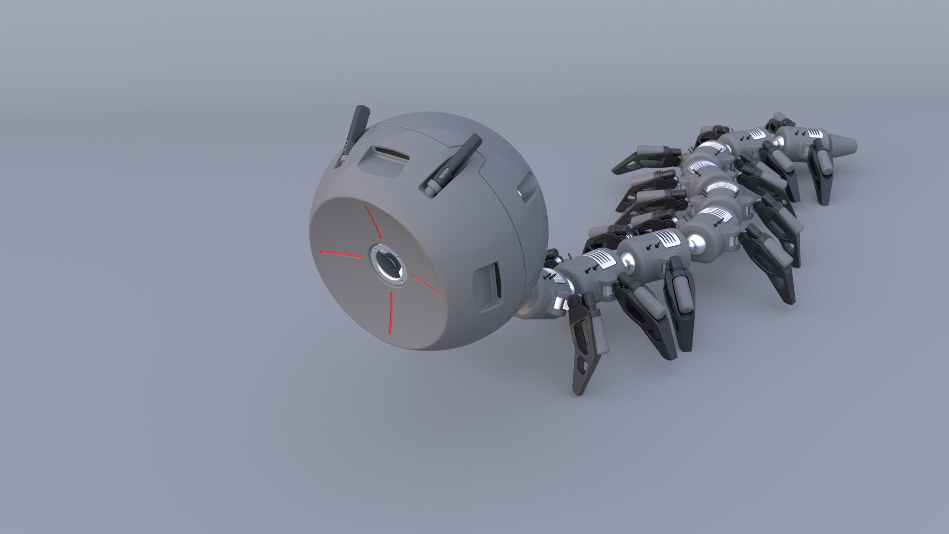 Shaderbot 3 robot 3D model_10
