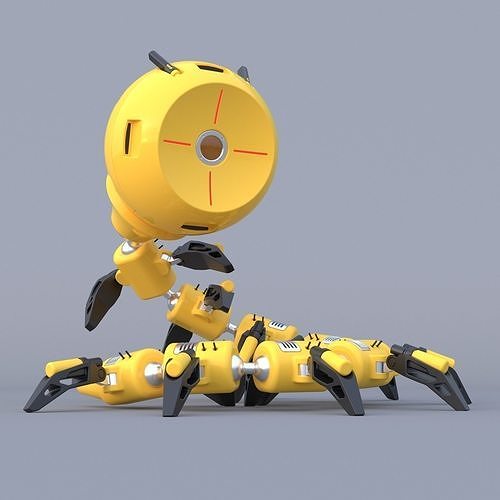 Shaderbot 3 robot 3D model