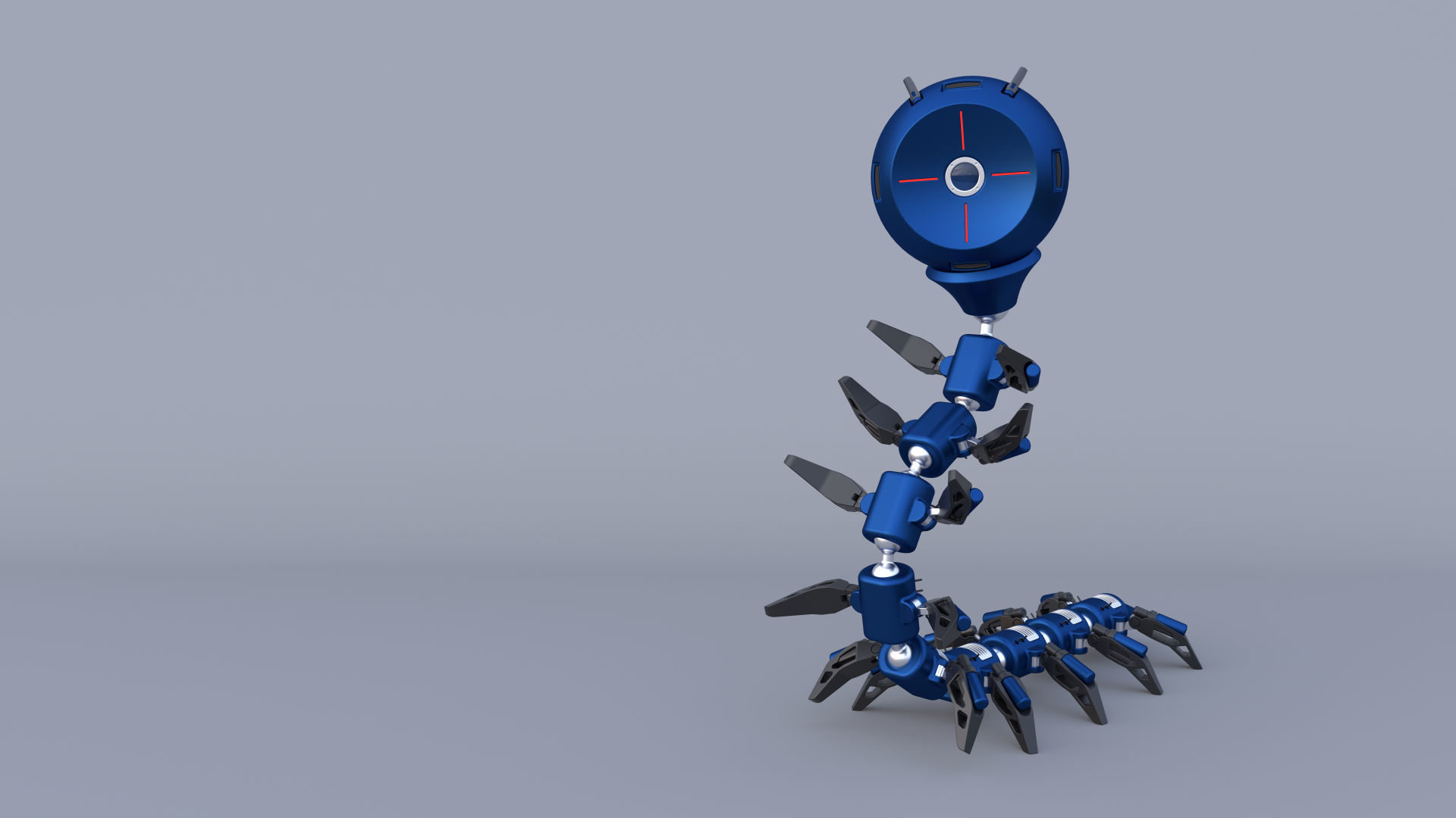 Shaderbot 3 robot 3D model_8