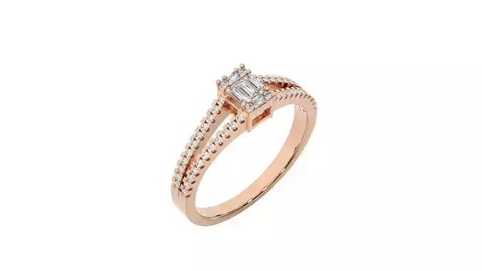 Solitaire ring
