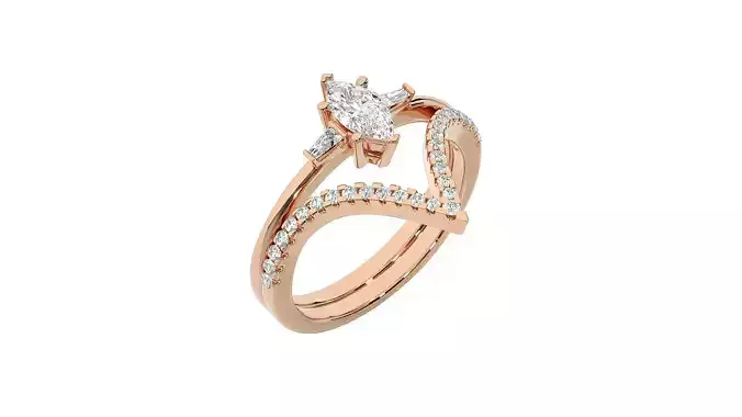 Solitaire ring