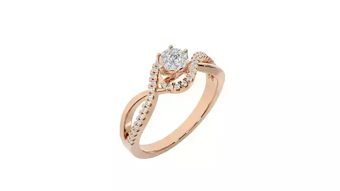 Solitaire ring