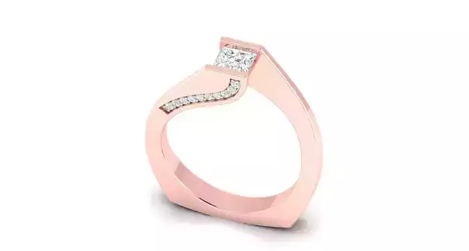 Solitaire ring