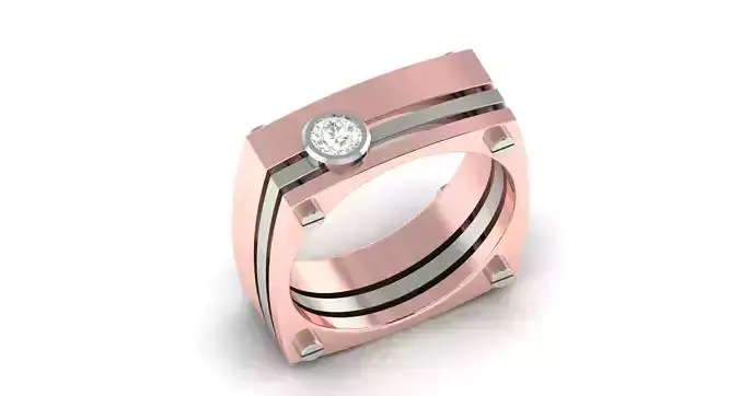 Solitaire ring