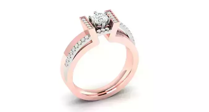 Solitaire ring