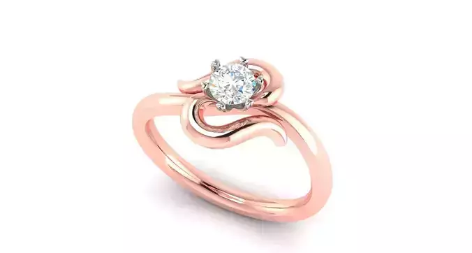 Solitaire ring
