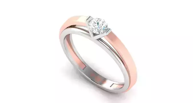 Solitaire ring
