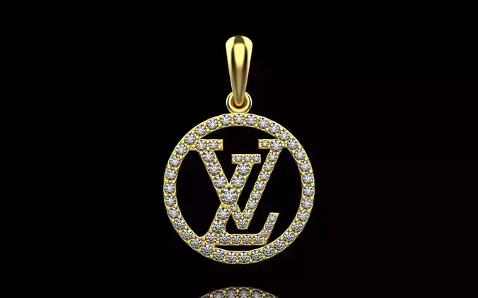pendant LV 3D print model