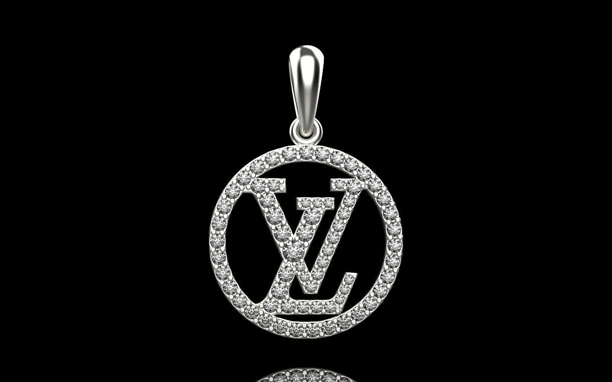 pendant LV 3D print model_10