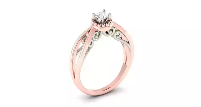 Solitaire ring