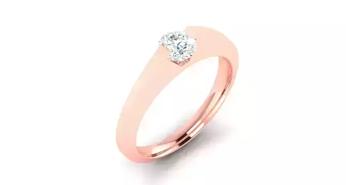Solitaire ring