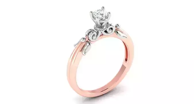 Solitaire ring
