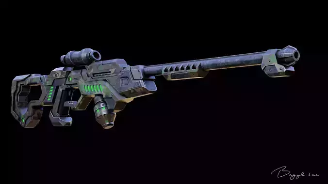 Sci-Fi Assault Rifle