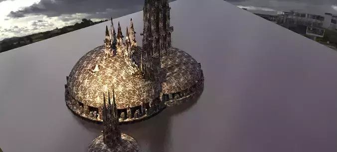 SciFi Dome winter Kit bash