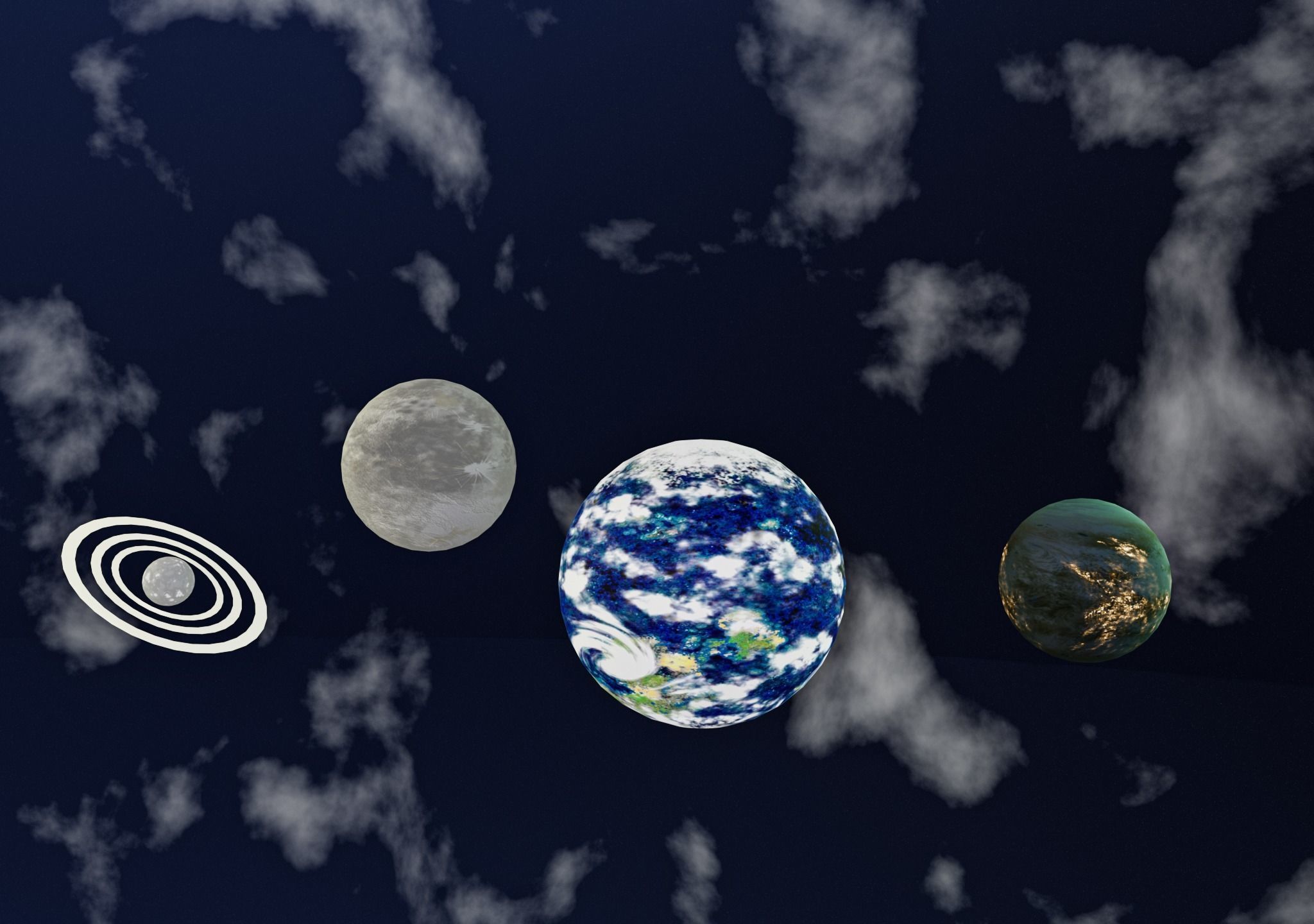 Cyberpunk City Pack Low-poly 3D model_55