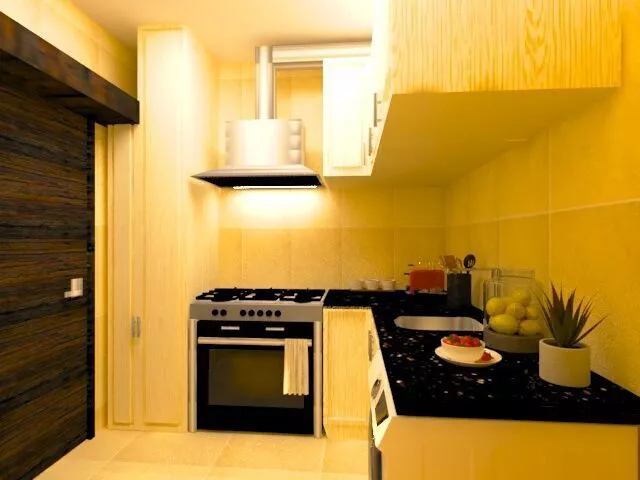 Small area kitchen 3D print model