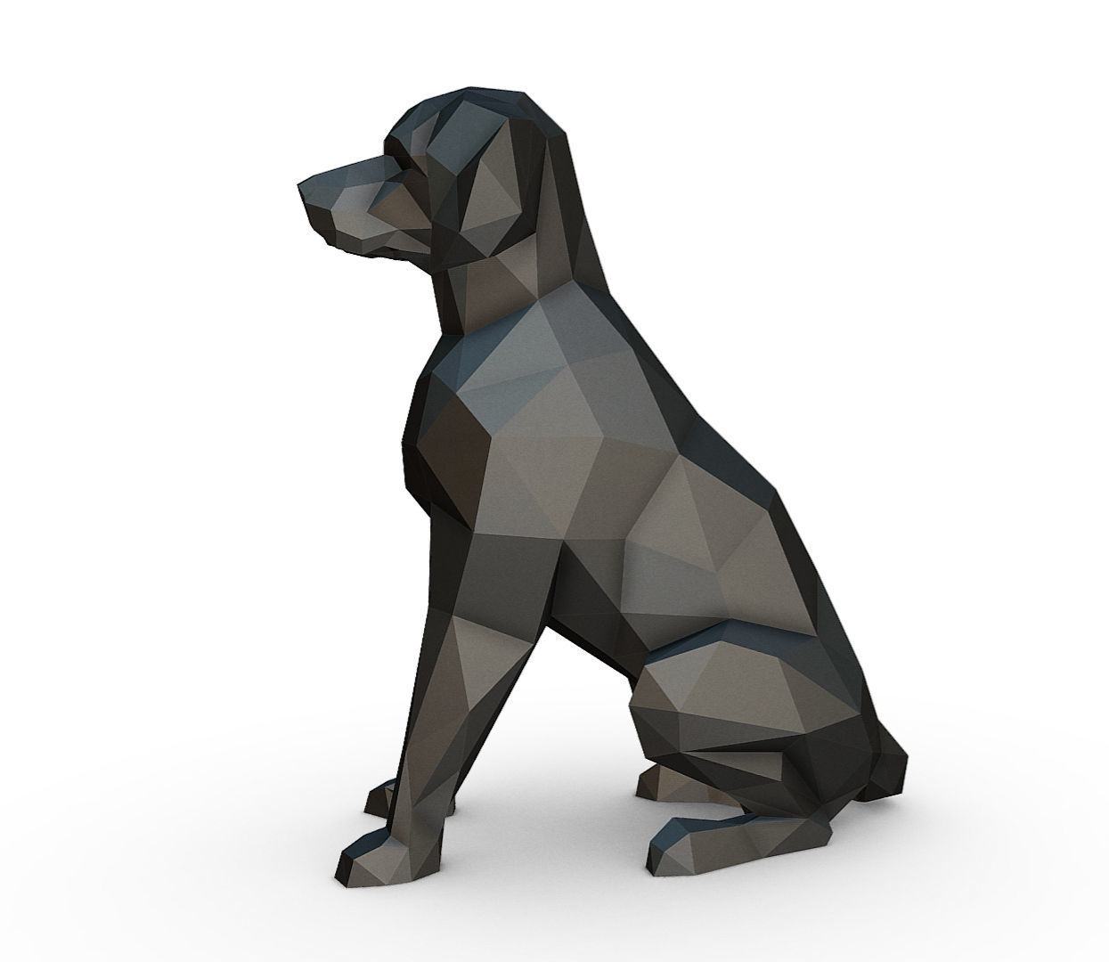 Brittany Spaniel  Epagneul Breton 3D print model_1