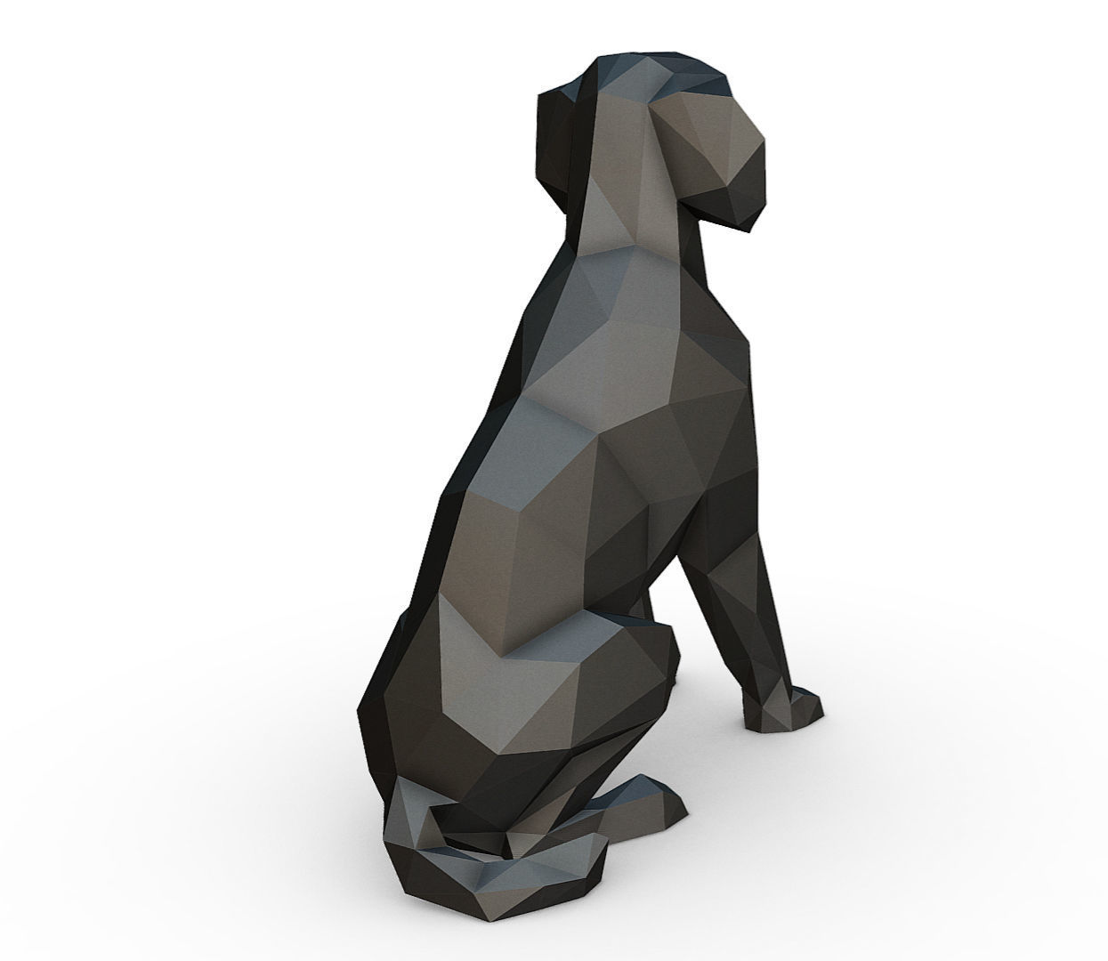 Brittany Spaniel  Epagneul Breton 3D print model_3