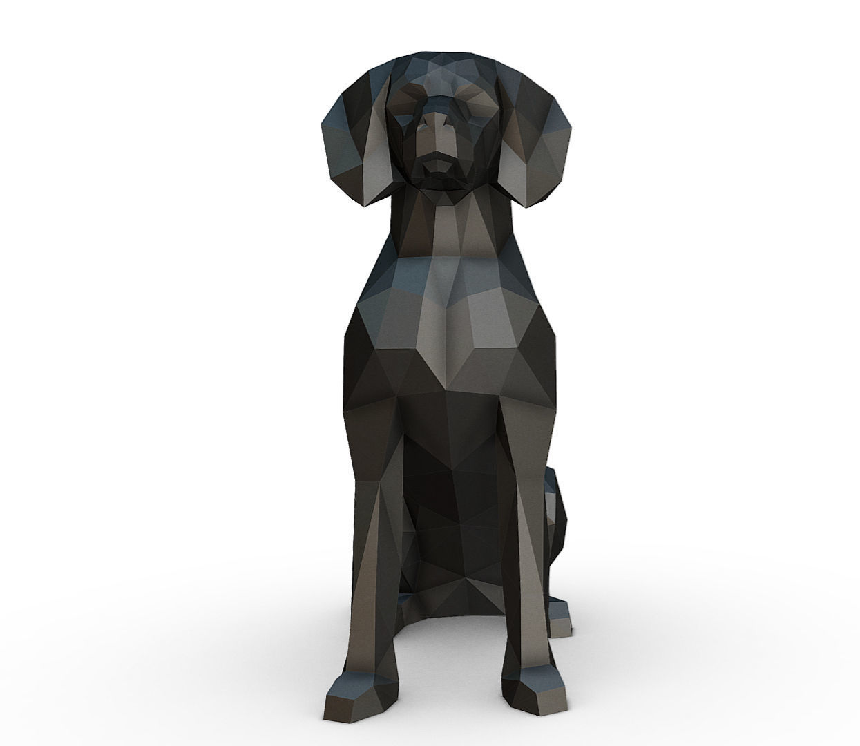 Brittany Spaniel  Epagneul Breton 3D print model_6