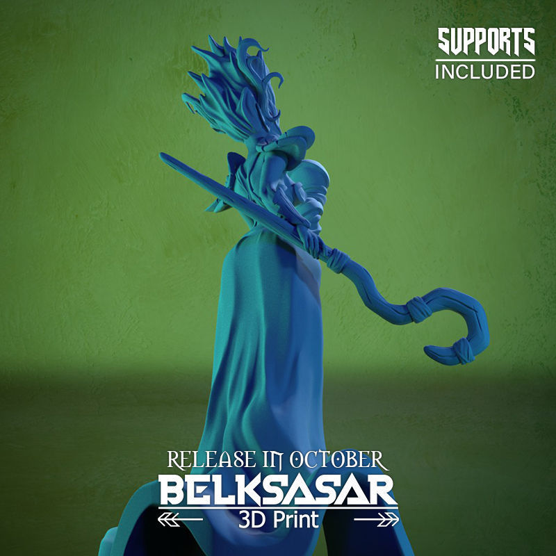 Storm Shaman Normal and Nude 3D print model_40