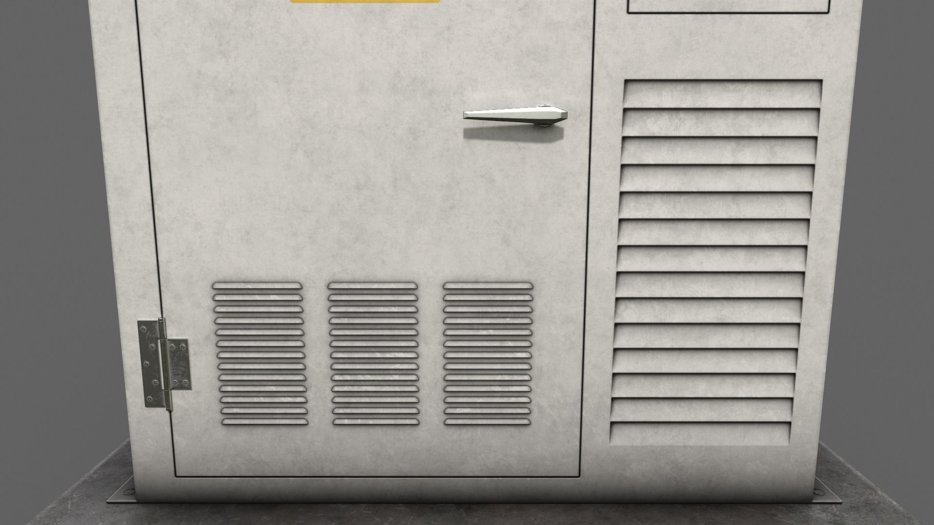 PBR Electric Box V1-Clean-Rusty Low-poly 3D model_21