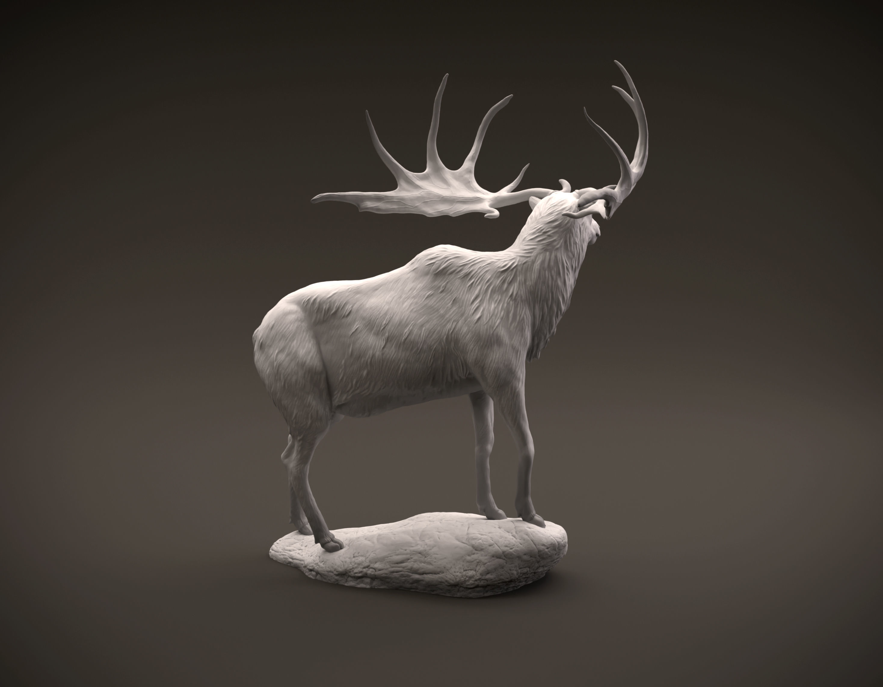 Megaloceros giganteus or Irish Elk intended for 3D printing 3D print model_14