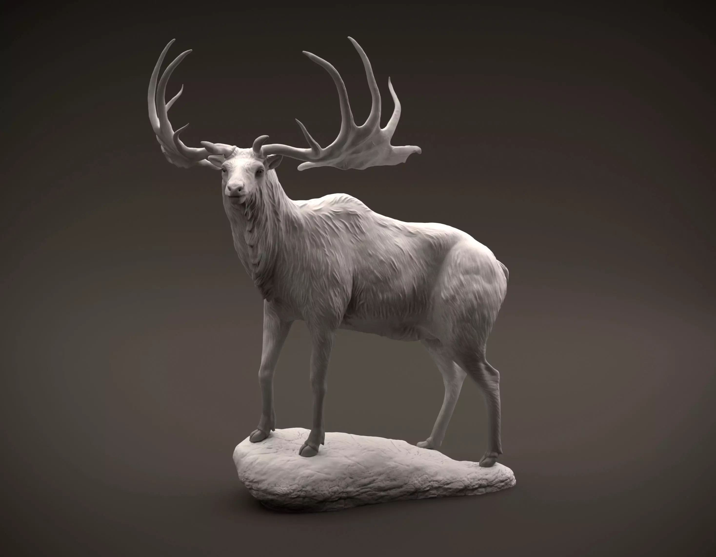 Megaloceros giganteus or Irish Elk intended for 3D printing 3D print model_0
