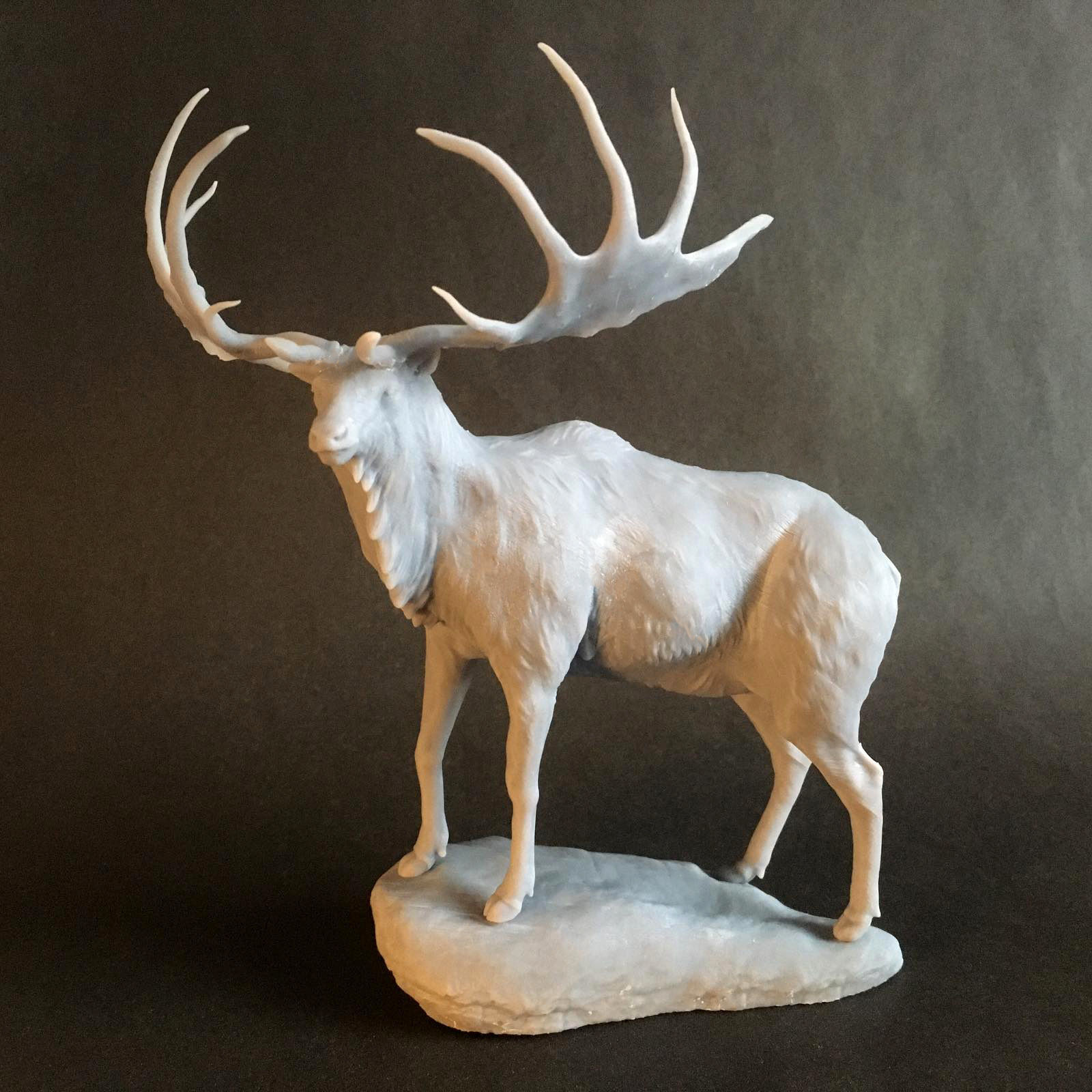Megaloceros giganteus or Irish Elk intended for 3D printing 3D print model_1