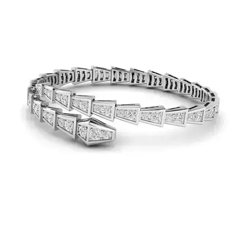 Snake bracelet 1 3D print model