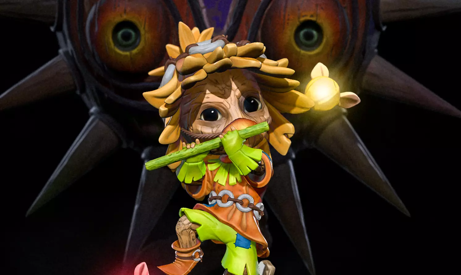 Majora Skull Kid - Zelda 3D print model_0