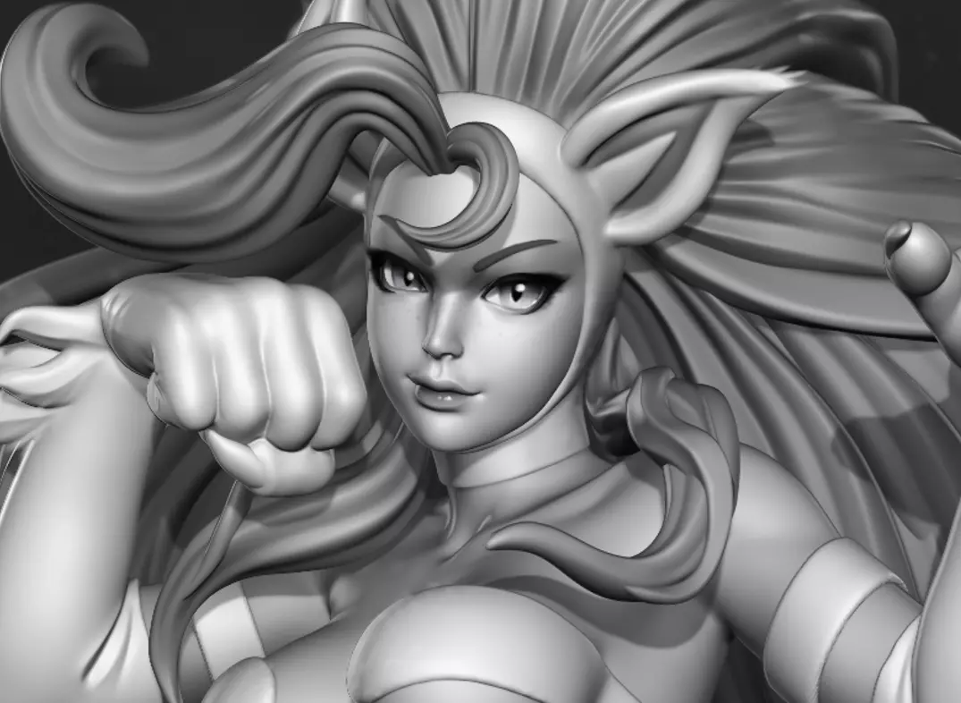Felicia Rosemary - Darkstalkers 3D print model_0