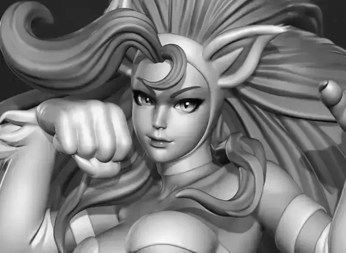 Felicia Rosemary - Darkstalkers 3D print model