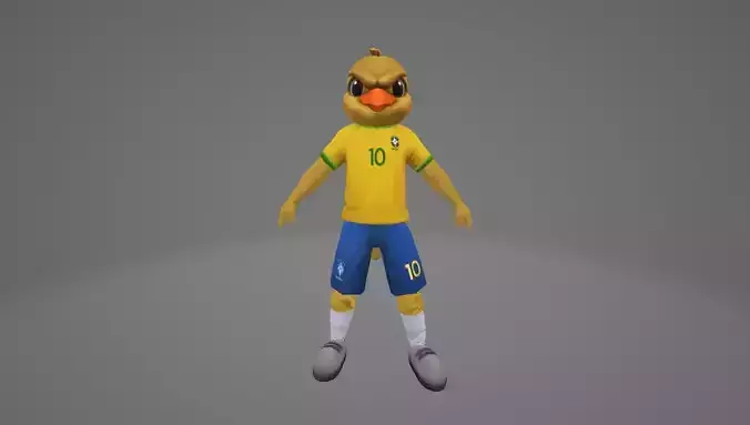 Canarinho Pistola 3D model